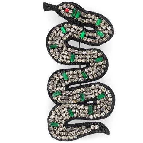 gucci snake pin|Designer Brooches & Pins .